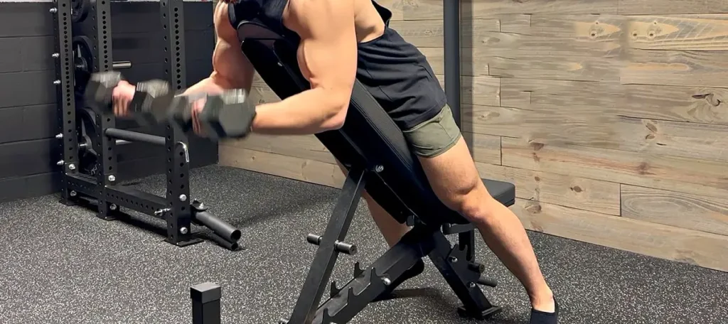 Spider Curl dumbbell