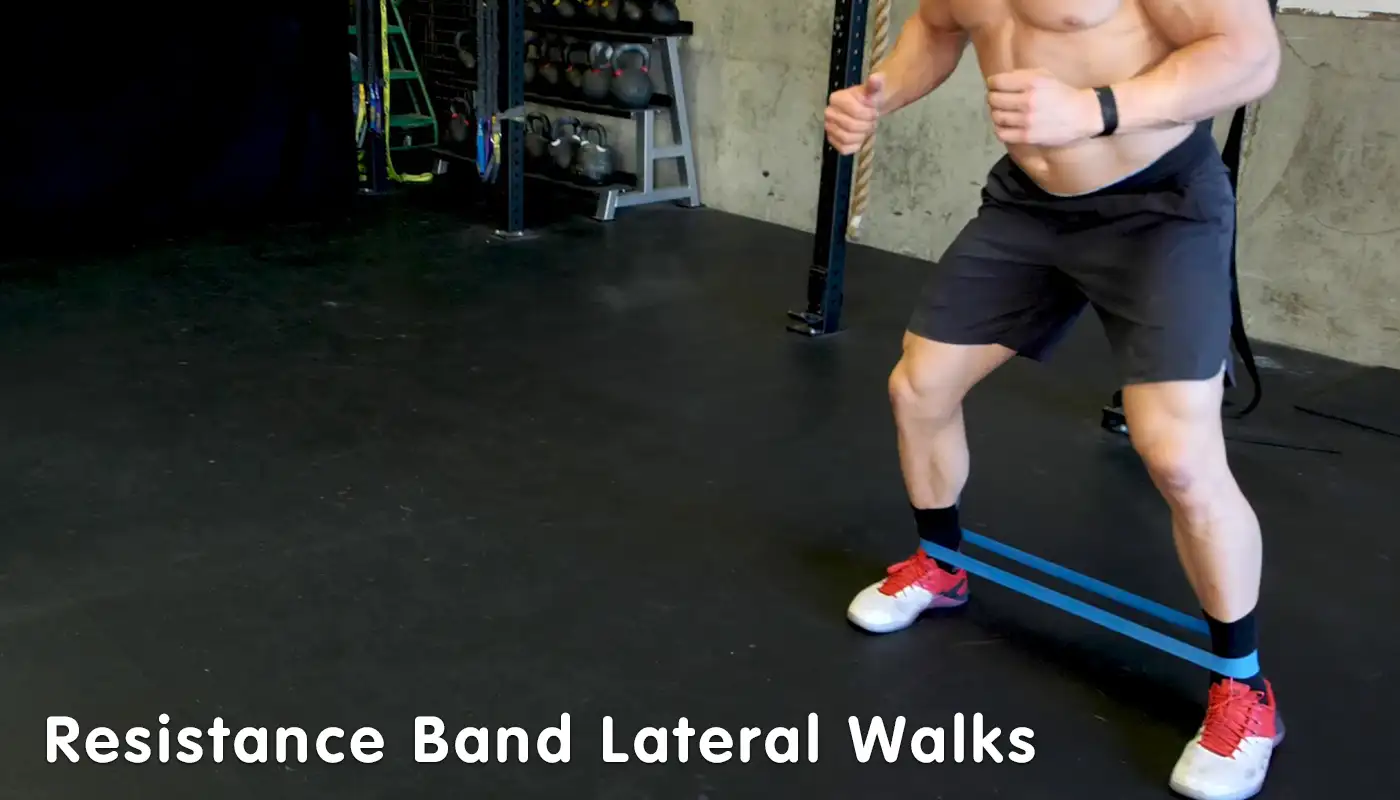 Resistance Band Lateral Walks