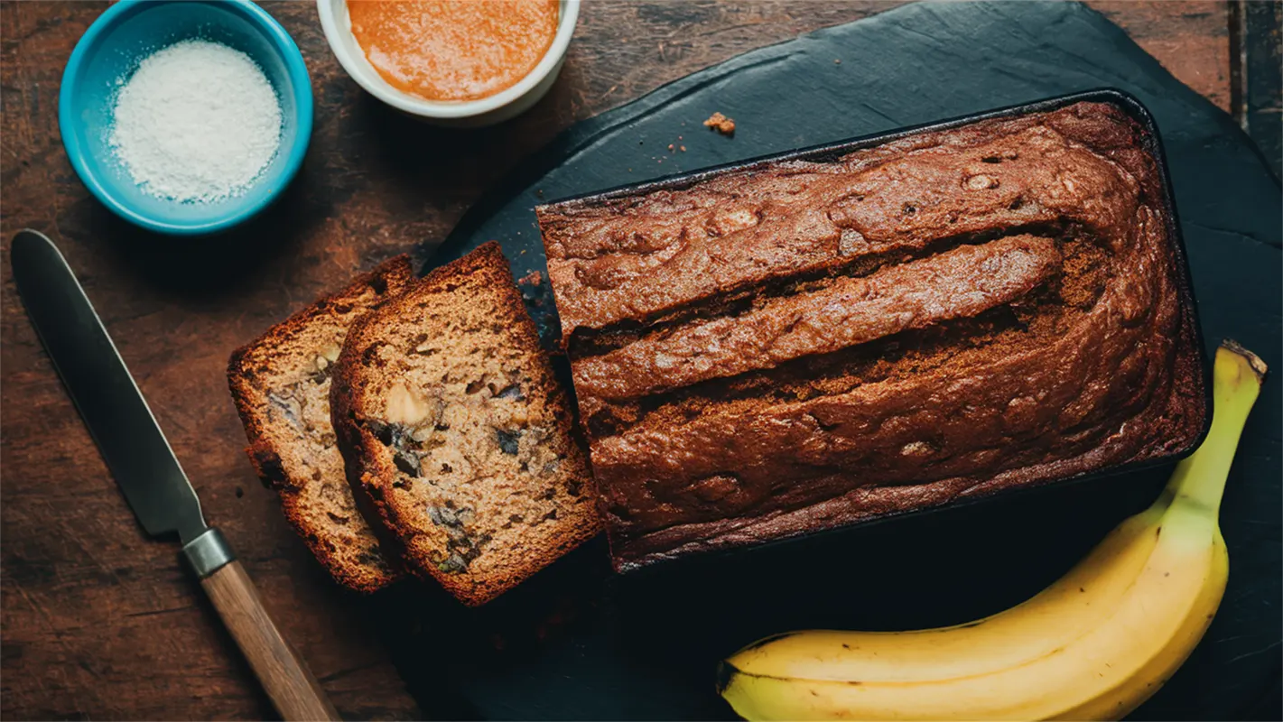 Banana Bread: Συνταγή χωρίς ζάχαρη και με λίγα υλικά