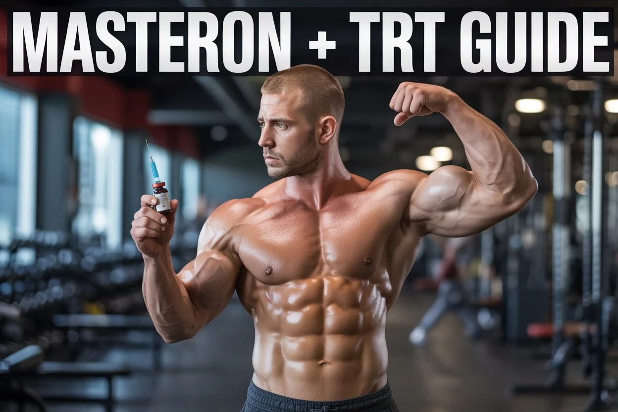 Masteron με TRT (τεστοστερόνη) για να γίνεις κομμάτια με ασφάλεια, δοσολογία, παρενέργειες