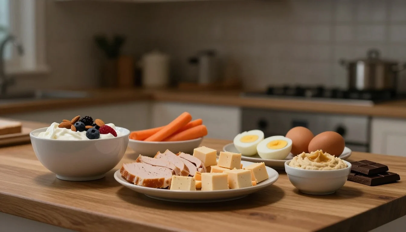 High-protein σνακ για βραδινή λιγούρα, 15 επιλογές με θερμίδες, ίνες, και χαμηλή ζάχαρη